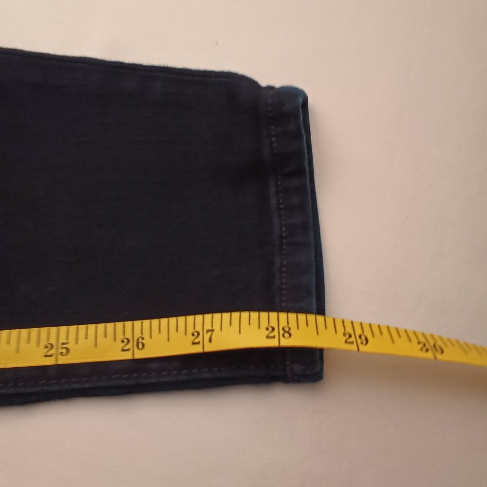 True Religion Jeans Size 26/2 Casey Low Rise Super Skinny Dark Wash - Picture 9 of 10